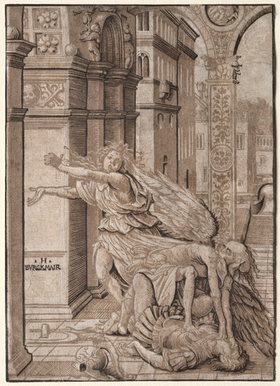 Die Liebenden vom Tod überrascht, 1510 von Hans Burgkmair