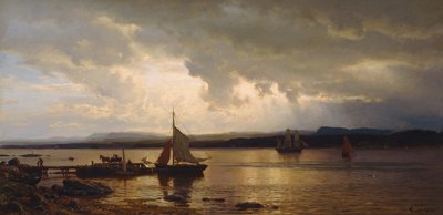 Vom Oslofjord von Hans Gude