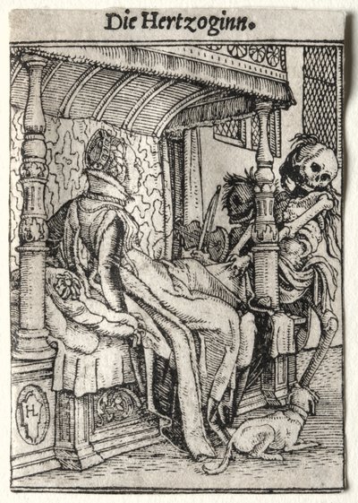 Totentanz: Die Herzogin von Hans Holbein