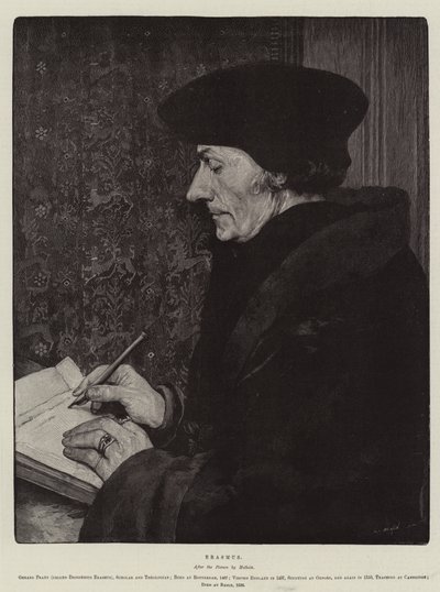 Erasmus von Hans Holbein der Jüngere