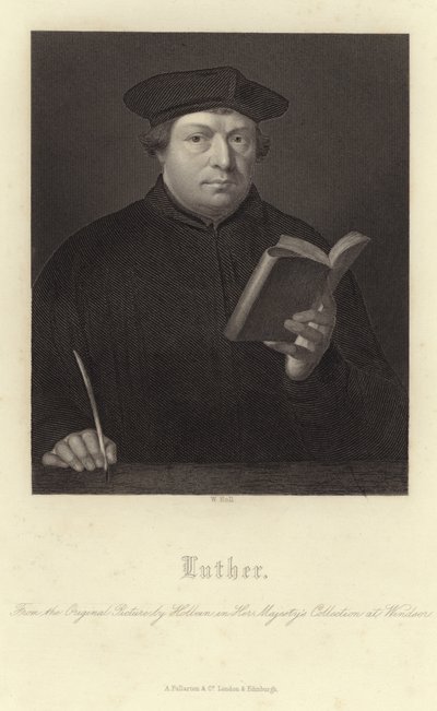 Porträt von Martin Luther von Hans Holbein der Jüngere