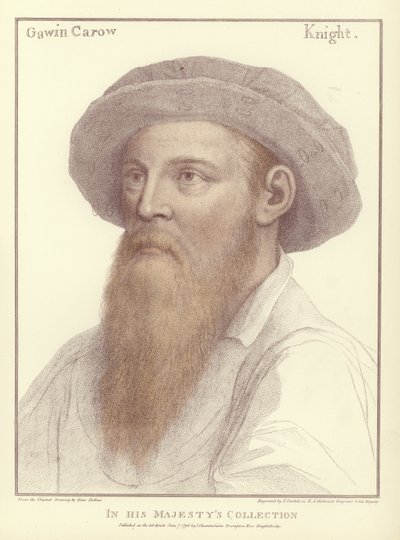 Sir Gawain Carew von Hans Holbein der Jüngere