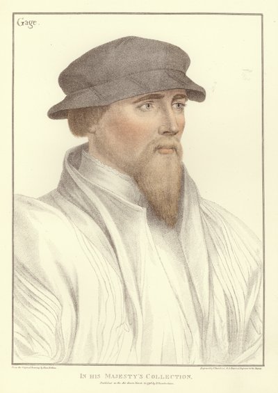 Sir John Gage von Hans Holbein der Jüngere