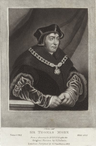 Sir Thomas More von Hans Holbein der Jüngere