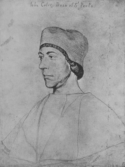 John Colet, ca. 1535, 1945 von Hans Holbein der Jüngere