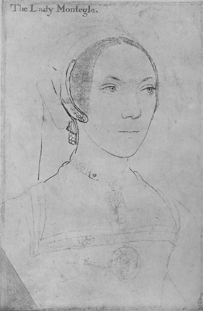 Mary, Lady Monteagle, um 1538-1540, 1945 von Hans Holbein der Jüngere