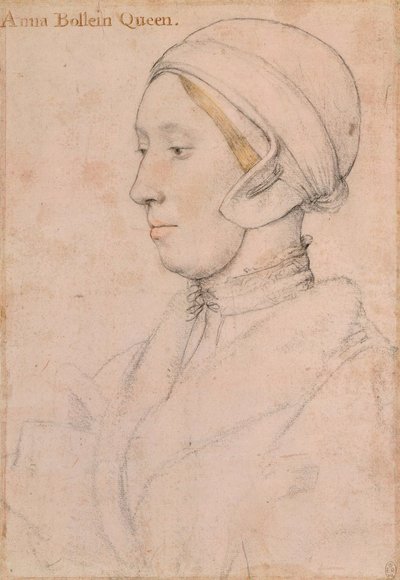 Unbekannte Dame Anne Boleyn, 1536 von Hans Holbein der Jüngere