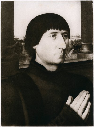 Guillaume Morel, ca. 1480, 1927 von Hans Memling