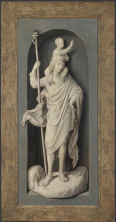 Heiliger Christophorus von Hans Memling