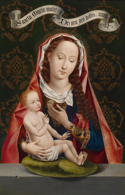 Madonna des Apfels von Hans Memling