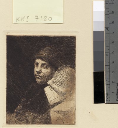 Porträt eines jungen Mannes von Hans Nikolaj Hansen
