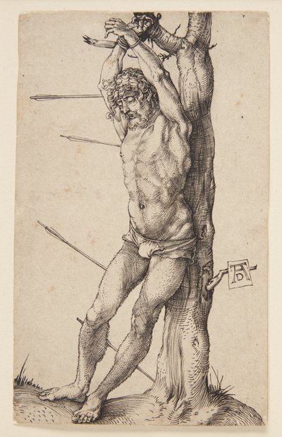 Feiernde Bauern (Juli und August) von Hans Sebald Beham