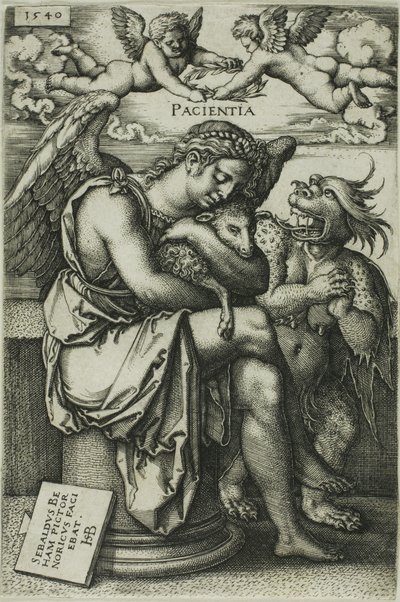 Geduld von Hans Sebald Beham