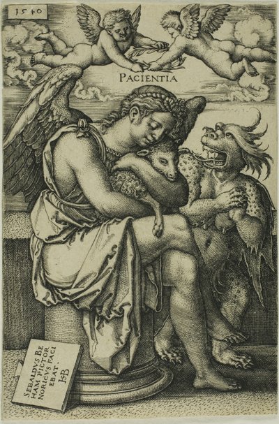 Geduld von Hans Sebald Beham