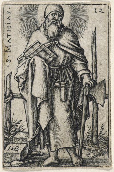 Heiliger Matthias, 1541-46 von Hans Sebald Beham