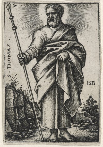 Heiliger Thomas, 1541-46 von Hans Sebald Beham