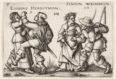 September und Oktober von Hans Sebald Beham