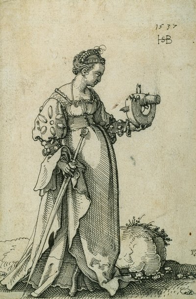 St. Katharina von Alexandria von Hans Sebald Beham