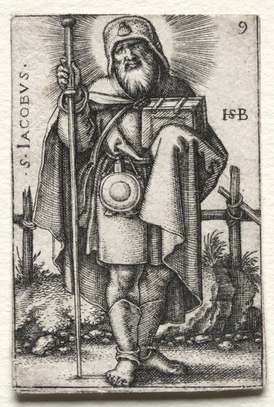 St. Jakobus der Ältere, 1545-1546 von Hans Sebald Beham