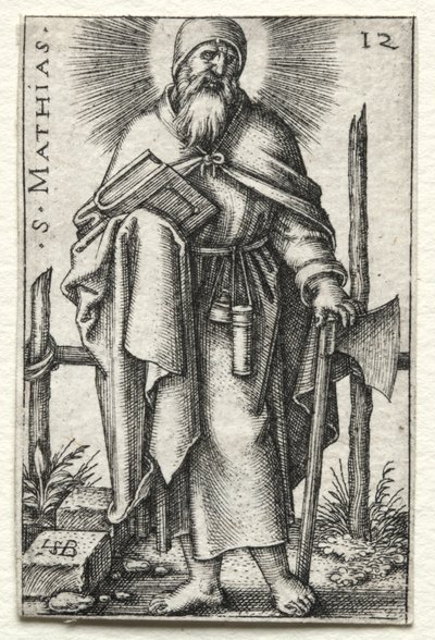 St. Matthäus, 1545-1546 von Hans Sebald Beham