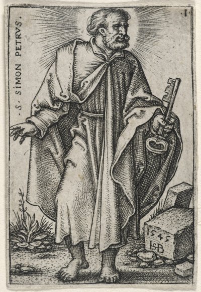 St. Peter, 1541-46 von Hans Sebald Beham