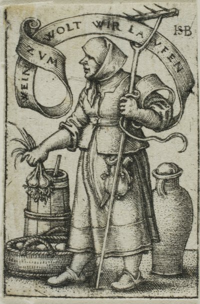 Die Marktfrau von Hans Sebald Beham