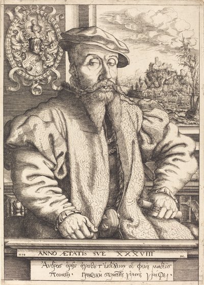 Georg Roggenbach, 1554 von Hans Sebald Lautensack
