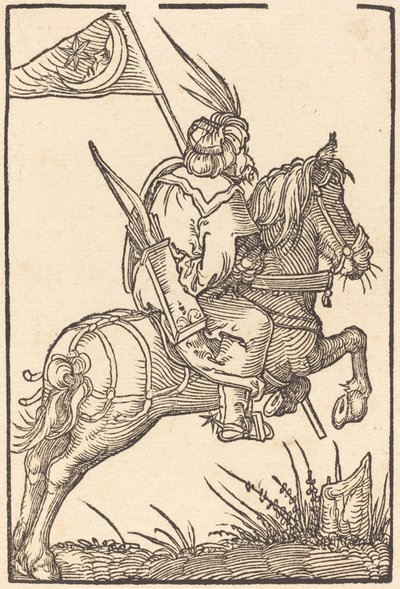 Ein türkischer Reiter von Hans Springinklee