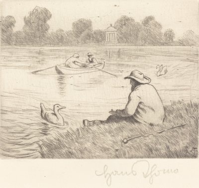 Ruhiger Ausflug von Hans Thoma