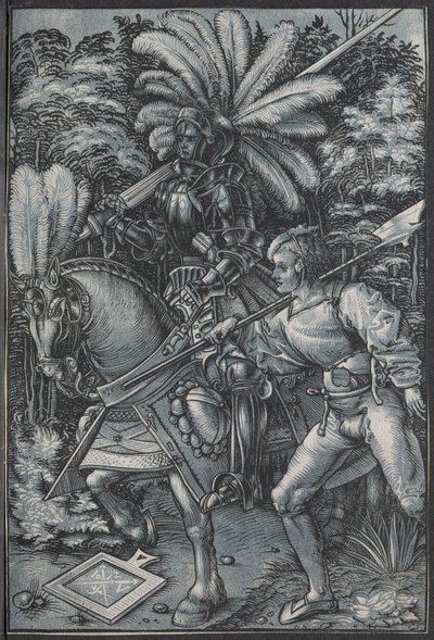 Der Ritter und Landsknecht, um 1512 von Hans Wechtlin