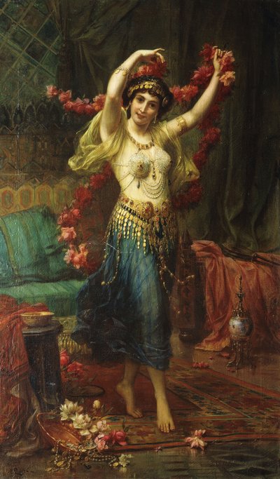 Eine Odaliske von Hans Zatzka