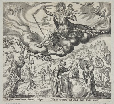 Das melancholische Temperament von Harmen Jansz. Muller