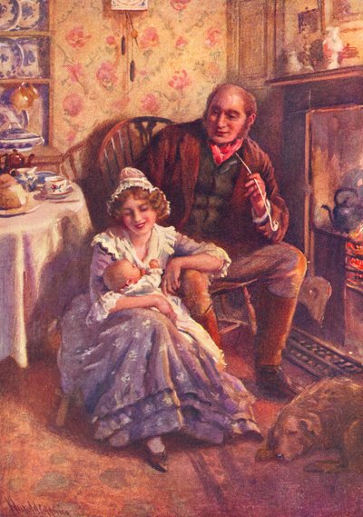 John und Dot Peerybingle von Harold Copping