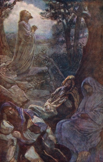 Neues Testament: Gethsemane von Harold Copping