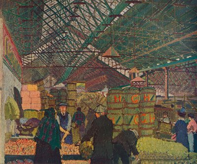 Leeds Markt (ca. 1913 1935) von Harold Gilman