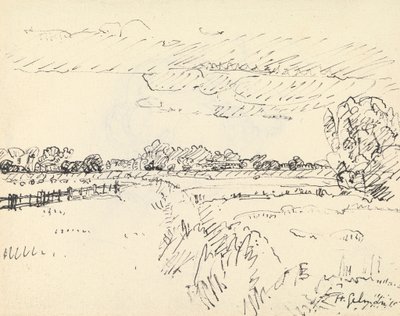 Romney Marsh von Harold Gilman