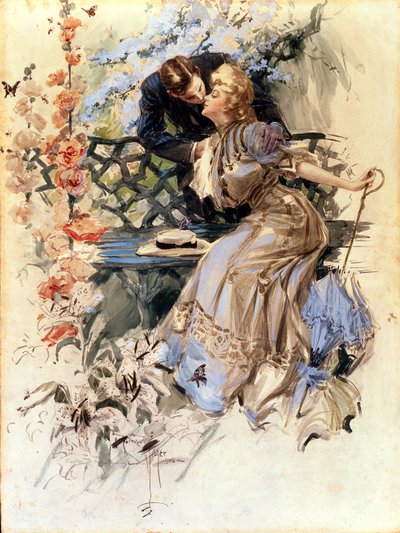 Verlobungstage, 1906 von Harrison Fisher