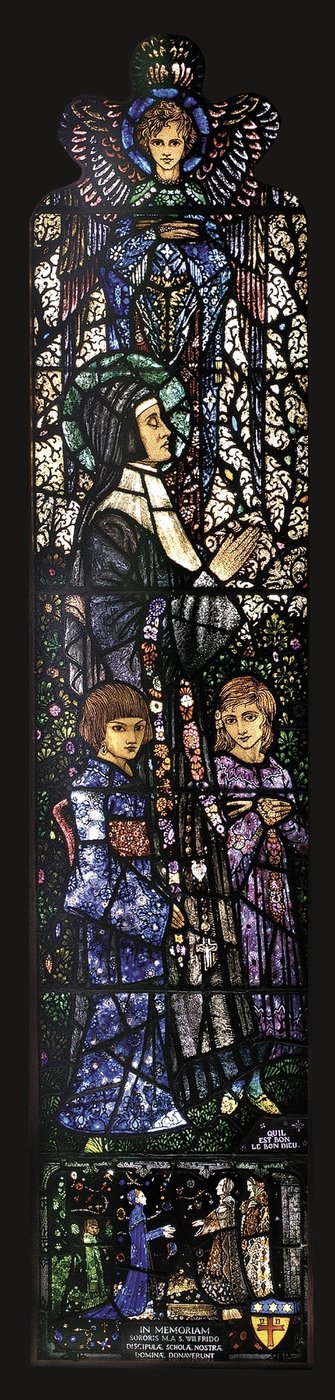 Die selige Julie mit zwei Kindern, 1927 von Harry Clarke