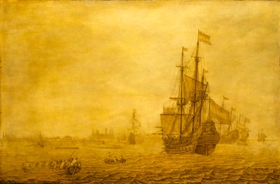 Niederländisches Schiff Eendracht von Heerman Witmont