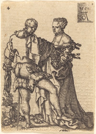 Tanzendes Paar von Heinrich Aldegrever
