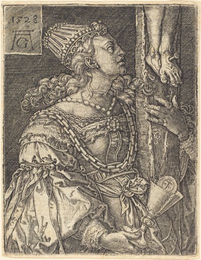 Glaube, 1528 von Heinrich Aldegrever