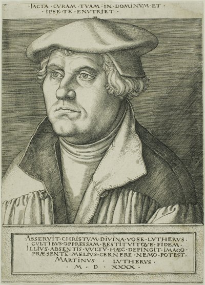 Martin Luther von Heinrich Aldegrever