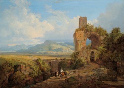 Campagnalandschaft von Heinrich Burkel
