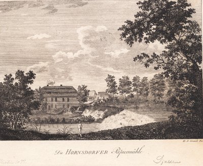 Die Hornsdorfer Papiermühle von Heinrich Grosch