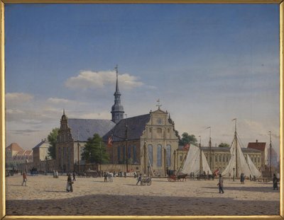 Partie bei der Holmens Kirche von Heinrich Hansen