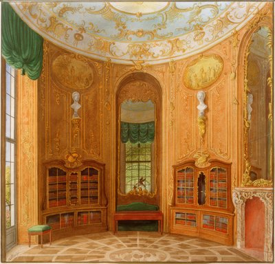 Bibliothek Schloss Sanssouci von Heinrich Hintze