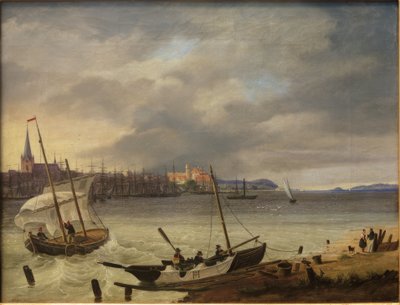 Kiel und die Kieler Förde von Heinrich Hintze