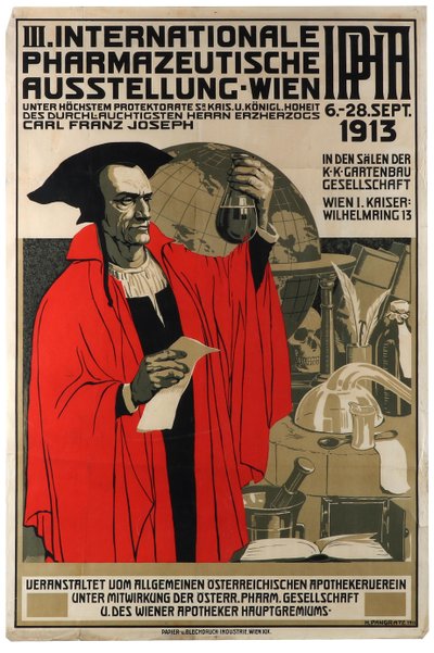 III Internationale Pharmazeutische Ausstellung Wien, 1913 von Heinrich Maria Pangratz