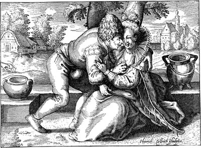 Verliebter Bauer von Heinrich Ullrich