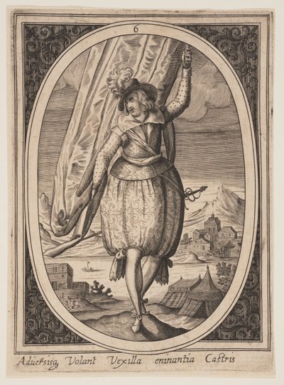 Platte 6 aus Militärfiguren von Heinrich Ulrich